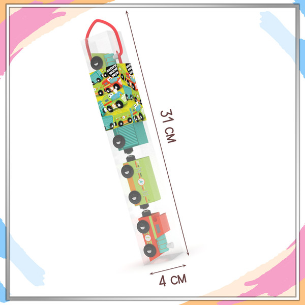 Изображение товара Железная дорога игрушечная Hape Jadore Весёлый поезд Железные дороги / 833480_HPJ