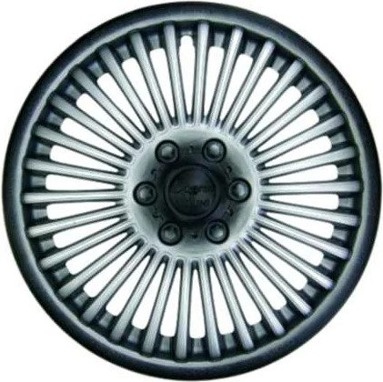 Изображение товара Набор колпаков LION Мини-купер 15" пруж. LW1512 (2шт, серебристый/черный)