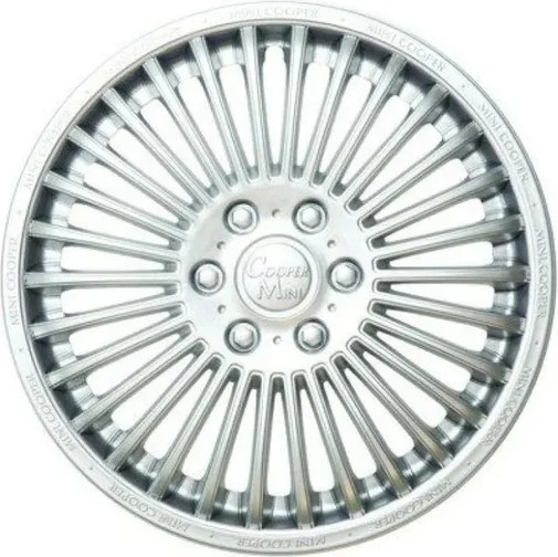 Изображение товара Набор колпаков LION Мини-купер 16" пруж. LW1606 (2шт, серебристый)