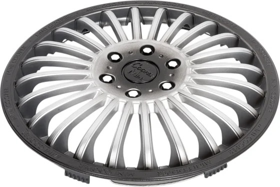 Изображение товара Набор колпаков LION Мини-купер 16" пруж.LW1607 (2шт, серебристый/черный)