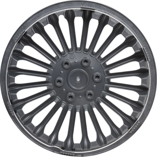 Изображение товара Набор колпаков LION Мини-купер 16" пруж.LW1607 (2шт, серебристый/черный)