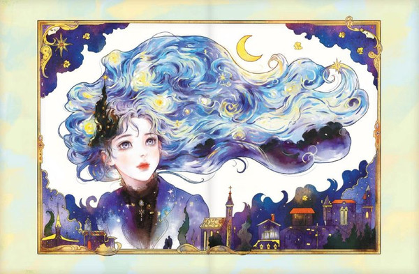 Изображение товара Раскраска-антистресс Эксмо Девушки и искусство