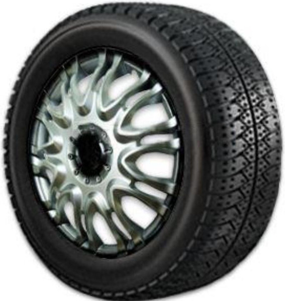 Изображение товара Набор колпаков LION X5 Газель 16" пруж. AK1623 (2шт, серебристый/черный)