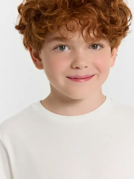 Изображение товара Комплект футболок детских Mark Formelle 113379-2 (р.158-80, белый/черный)