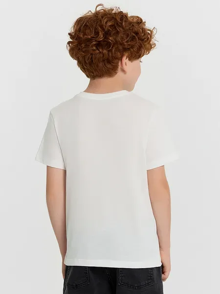 Изображение товара Комплект футболок детских Mark Formelle 113379-2 (р.158-80, белый/черный)