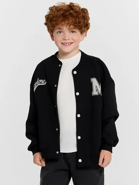 Изображение товара Комплект футболок детских Mark Formelle 113379-2 (р.164-84, белый/черный)