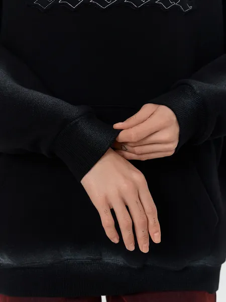 Изображение товара Худи Mark Formelle 122775-1 (р.164/170-92-98, черный-1/635-D вышивка)