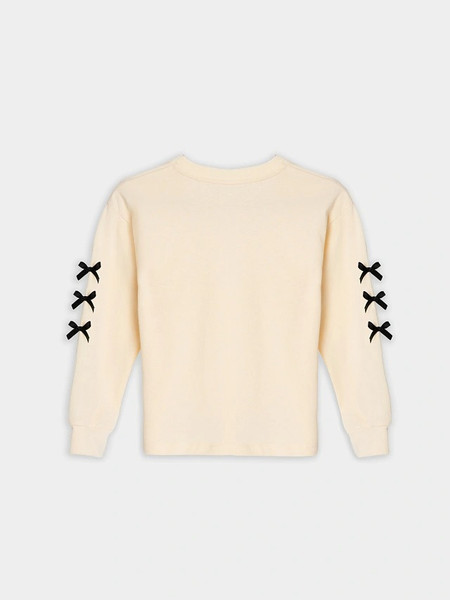 Изображение товара Лонгслив детский Mark Formelle 127908/1 (р.104-56, айвори/декор)