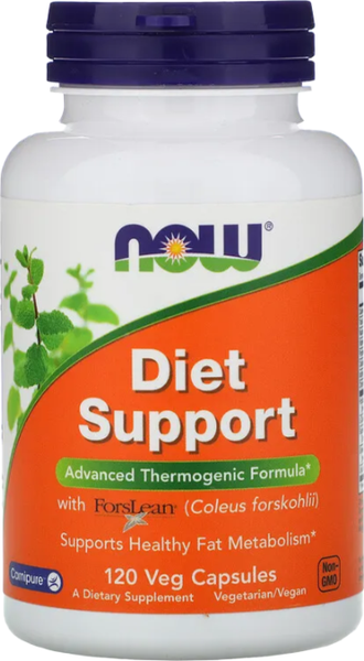 Изображение товара Комплексная пищевая добавка NOW Diet Support (120 капсул)