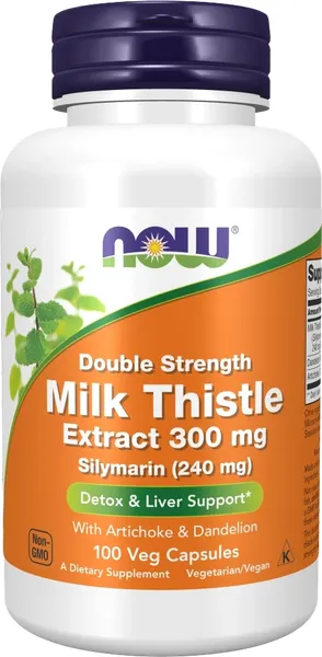 Изображение товара Пищевая добавка NOW Силимарин (100 капсул)