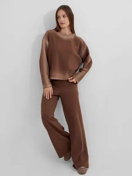 Изображение товара Комплект одежды Mark Formelle 192016 (р.164/170-96-102, коричнево-песочный)