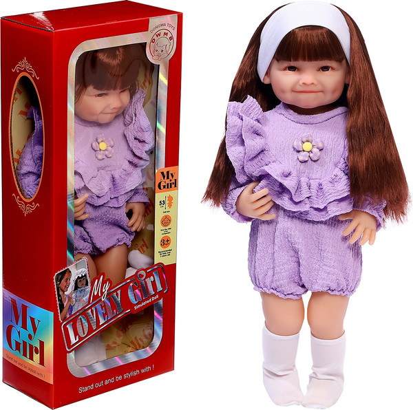 Изображение товара Пупс No Brand Reborn Чудесная девочка 53см / 10627911