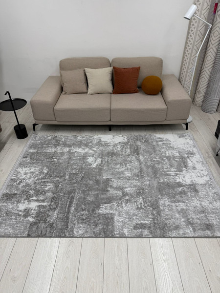 Изображение товара Ковер Radjab Carpet Аврелия Прямоугольник NP491A (1.6x3, Grey)