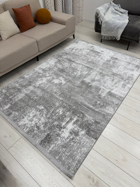 Изображение товара Ковер Radjab Carpet Аврелия Прямоугольник NP491A (1.6x3, Grey)
