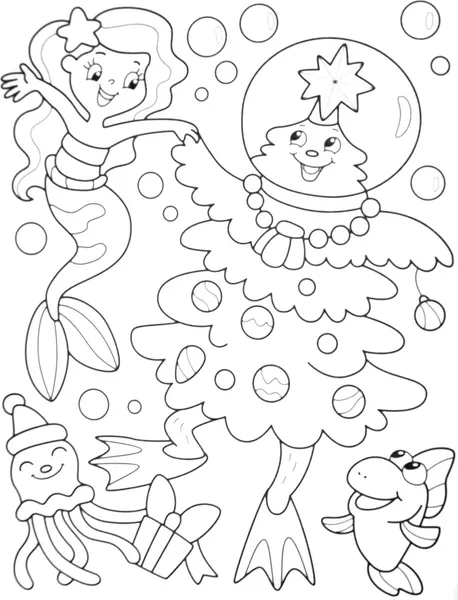 Изображение товара Раскраска Проф-Пресс Новогодние каникулы. С блеском (9785378340644)