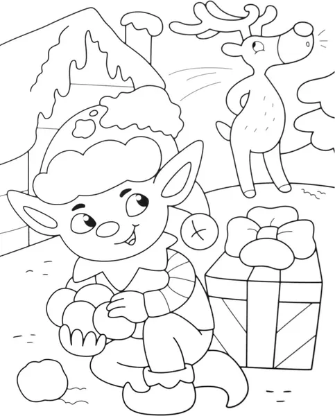 Изображение товара Раскраска Проф-Пресс Новогодние каникулы. С блеском (9785378340644)