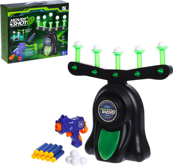 Изображение товара Набор игрушечного оружия No Brand Парящие звезды / 6626933 (работает от USB или батареек)