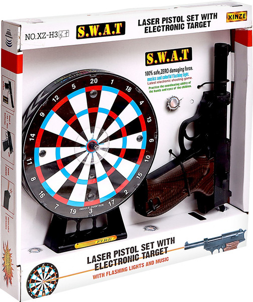 Изображение товара Набор игрушечного оружия No Brand Меткий стрелок / 668850