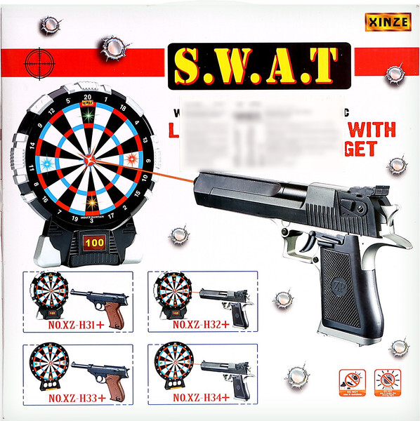 Изображение товара Набор игрушечного оружия No Brand Меткий стрелок / 668850