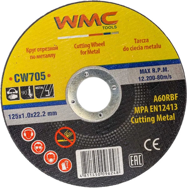 Изображение товара Отрезной диск WMC Tools WMC-CW705 (56848)