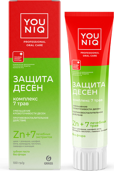 Изображение товара Зубная паста Grass Youniq Защита десен / 145091 (100г)