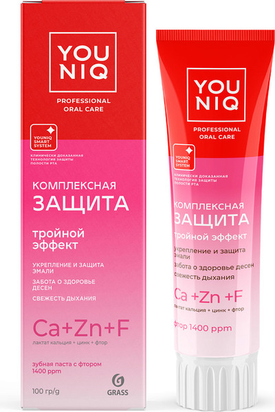 Изображение товара Зубная паста Grass Youniq Комплексная защита / 145089 (100г)