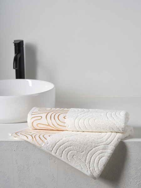 Изображение товара Полотенце Ночь нежна Golden Lines 70x140 (белый)