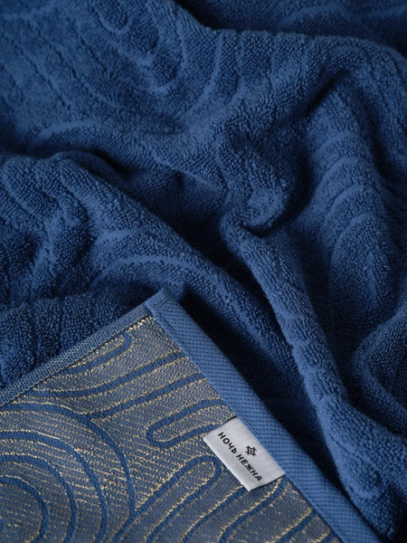 Изображение товара Полотенце Ночь нежна Golden Lines 70x140 (синий)