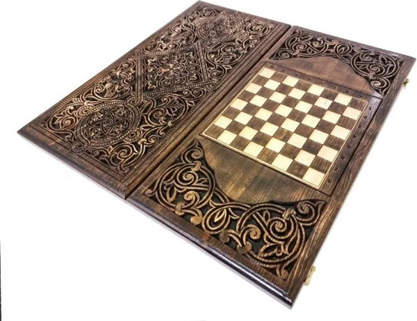 Изображение товара Набор настольных игр Ustyan Армянский узор 8 / GU316-6