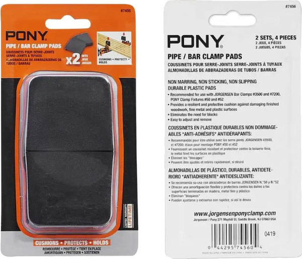 Изображение товара Защитные накладки для струбцин Pony Jorgensen 7456