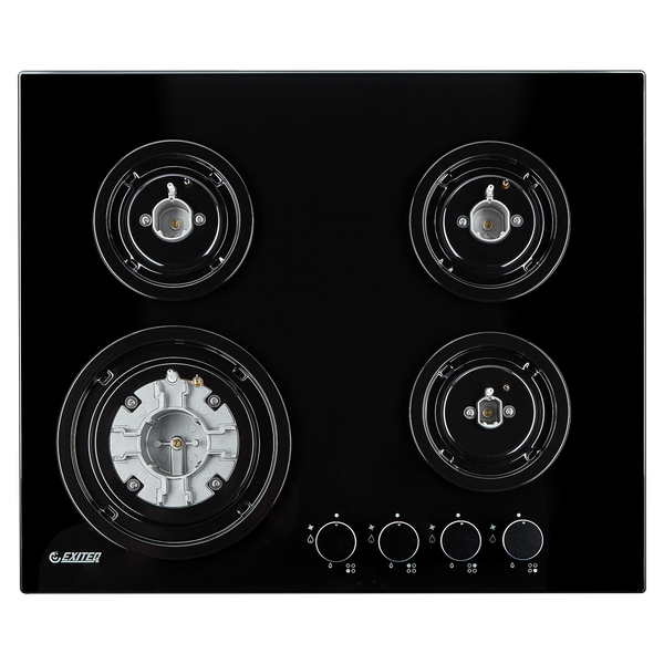 Изображение товара Газовая варочная панель Exiteq EXH-212 (черный)