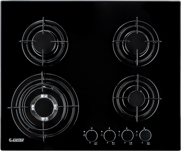 Изображение товара Газовая варочная панель Exiteq EXH-212 (черный)