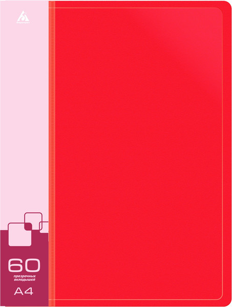 Изображение товара Папка для бумаг Бюрократ BPV60RED (красный)