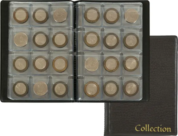 Изображение товара Альбом для коллекционирования Silwerhof Create ПВХ 0.25мм (коричневый, 10 вкладышей)