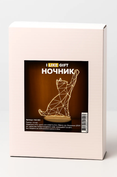 Изображение товара Ночник ILikeGift Cat / 149-052