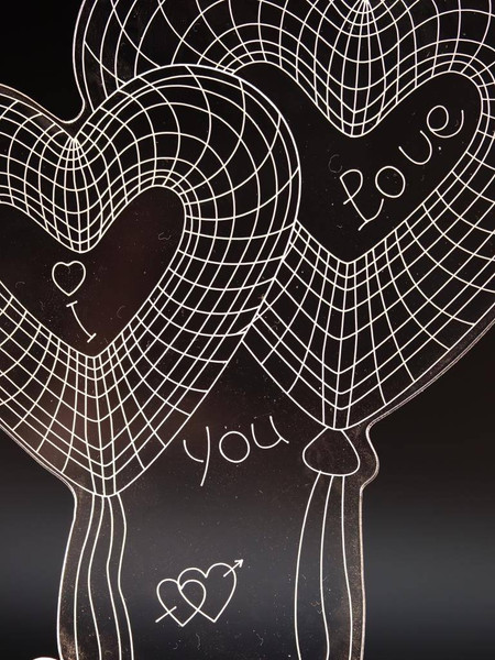 Изображение товара Ночник ILikeGift Heart Balloons / 149-056