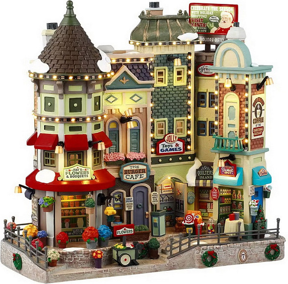 Изображение товара Световая фигурка Lemax Базар Jingle Bell / 45227