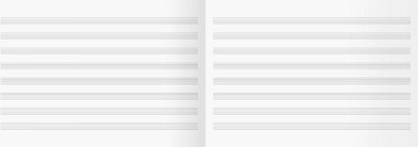 Изображение товара Тетрадь нотная BG Инструмент / ТН4ск16 57824 (16л)