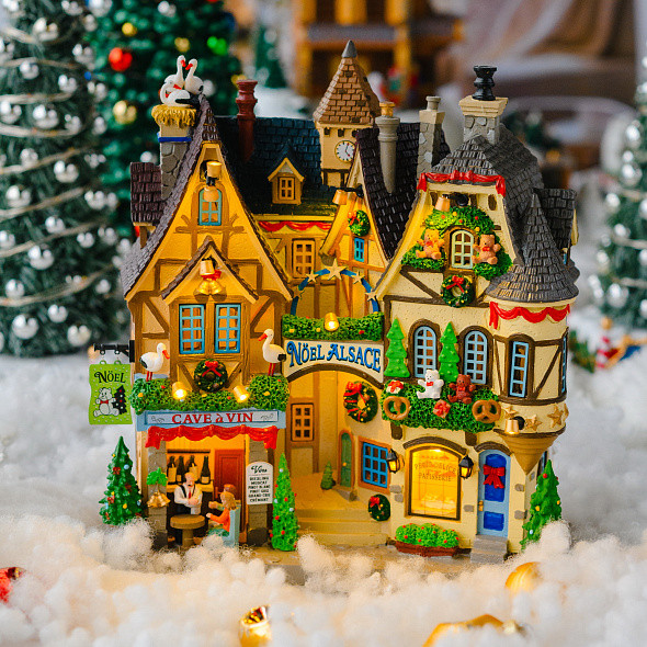 Изображение товара Световая фигурка Lemax Caddington Village Рождественский Эльзас /  55318