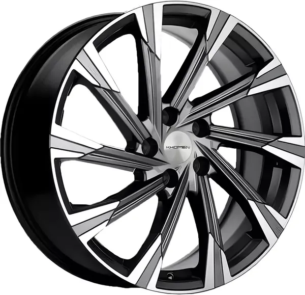 Изображение товара Литой диск Khomen KHW1901 Tugella 19x7.5" 5x108мм DIA 63.4мм ET 46мм (Gray FP)
