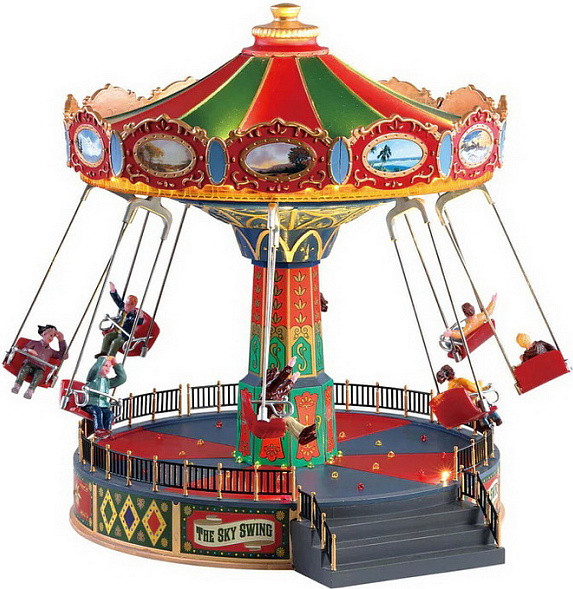 Изображение товара Световая фигурка Lemax Аттракцион Качели / 84379-EU