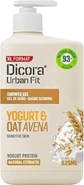 Изображение товара Гель для душа Dicora Urban Fit Protein Yogurt & Oats (825мл)
