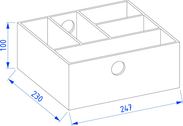 Изображение товара Комплект мебели для ванной Lauter Adri тумба, столешница, раковина 21674A (органайзер 23 см, шкаф-пенал, зеркало, 79 см, белый глянец)