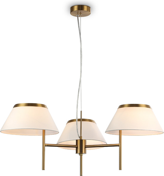 Изображение товара Люстра Ambrella LH72471/3 BS/WH (латунь/белый)
