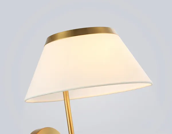 Изображение товара Бра Ambrella LH72475 BS/WH (латунь/белый)