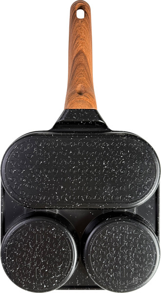 Изображение товара Сковорода для оладий Appetite Nordic Stone NO2185