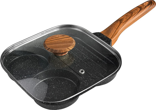 Изображение товара Сковорода для оладий Appetite Nordic Stone NO2185