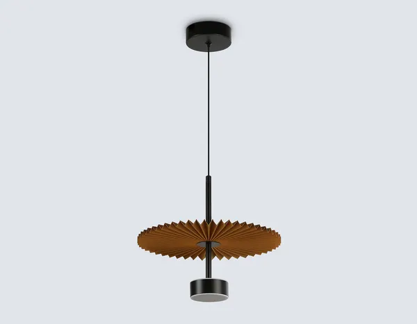 Изображение товара Потолочный светильник Ambrella LH72607 BK/CF (черный/кофе)
