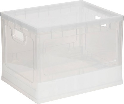 Изображение товара Ящик для хранения Violet На колесах с крышкой / 911500 (прозрачный)