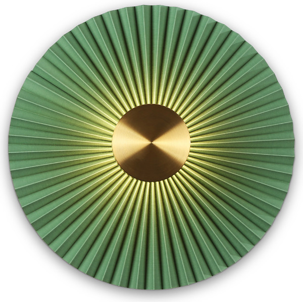 Изображение товара Светильник Ambrella LH72649 BK/GR (латунь/зеленый)